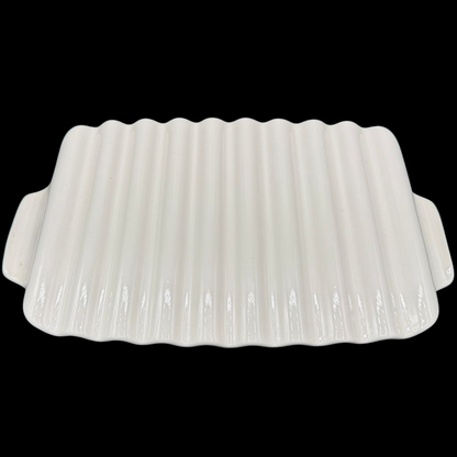 Villeroy & Boch Botanica: Spargelplatte / Platte,  geriffelt