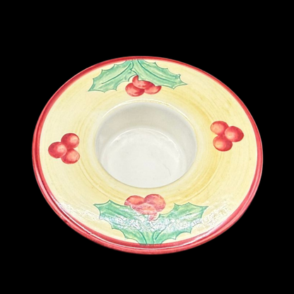 Villeroy & Boch Merry Winter: Teelichthalter / Kerzenständer / Kerzenleuchter - rund