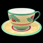 Villeroy & Boch Merry Winter: Teetasse / Tasse mit Unterteller