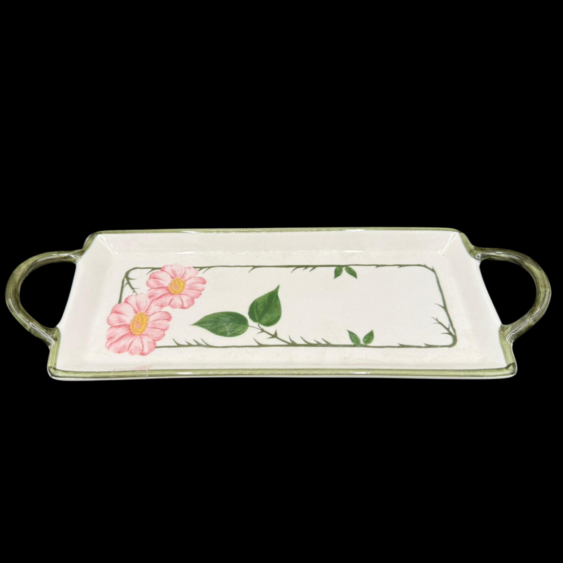 Villeroy & Boch Wildrose: Tablett mit drei Marmeladendosen Charm