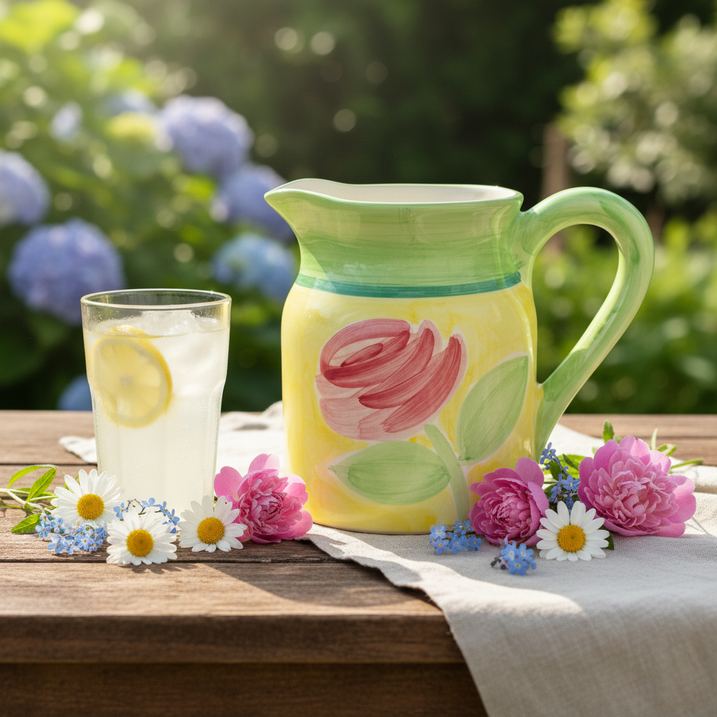 Villeroy & Boch Switch Summerhouse A Rose: Saftkrug / Krug / Kanne