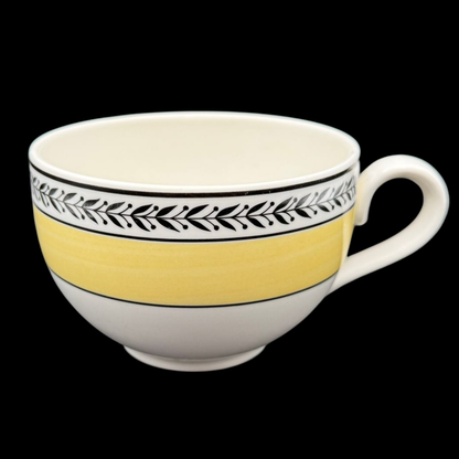 Villeroy & Boch Audun Fleur: Jumbotasse / Frühstückstasse / Cappuccinotasse