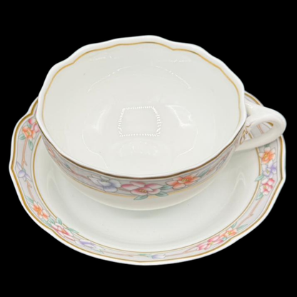 Hutschenreuther Maria Theresia Fürstenau: Teetasse / Tasse mit Unterteller - neu