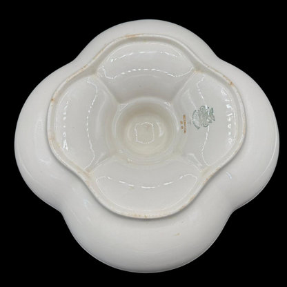 Villeroy & Boch: Griffschale / Cabaret / Servierschale mit vier Fächern und Griff (Gemüse)