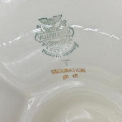 Villeroy & Boch: Griffschale / Cabaret / Servierschale mit vier Fächern und Griff (Gemüse)