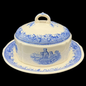 Villeroy & Boch Burgenland blau: Butterdose mit Deckel - rund