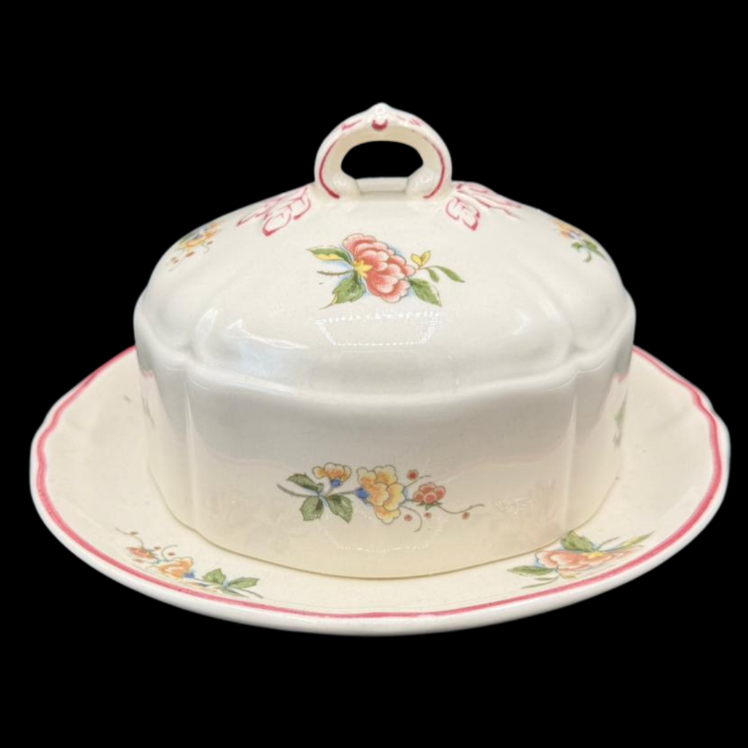 Villeroy & Boch Phoenix rot: Butterdose mit Deckel
