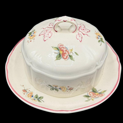 Villeroy & Boch Phoenix rot: Butterdose mit Deckel - rund