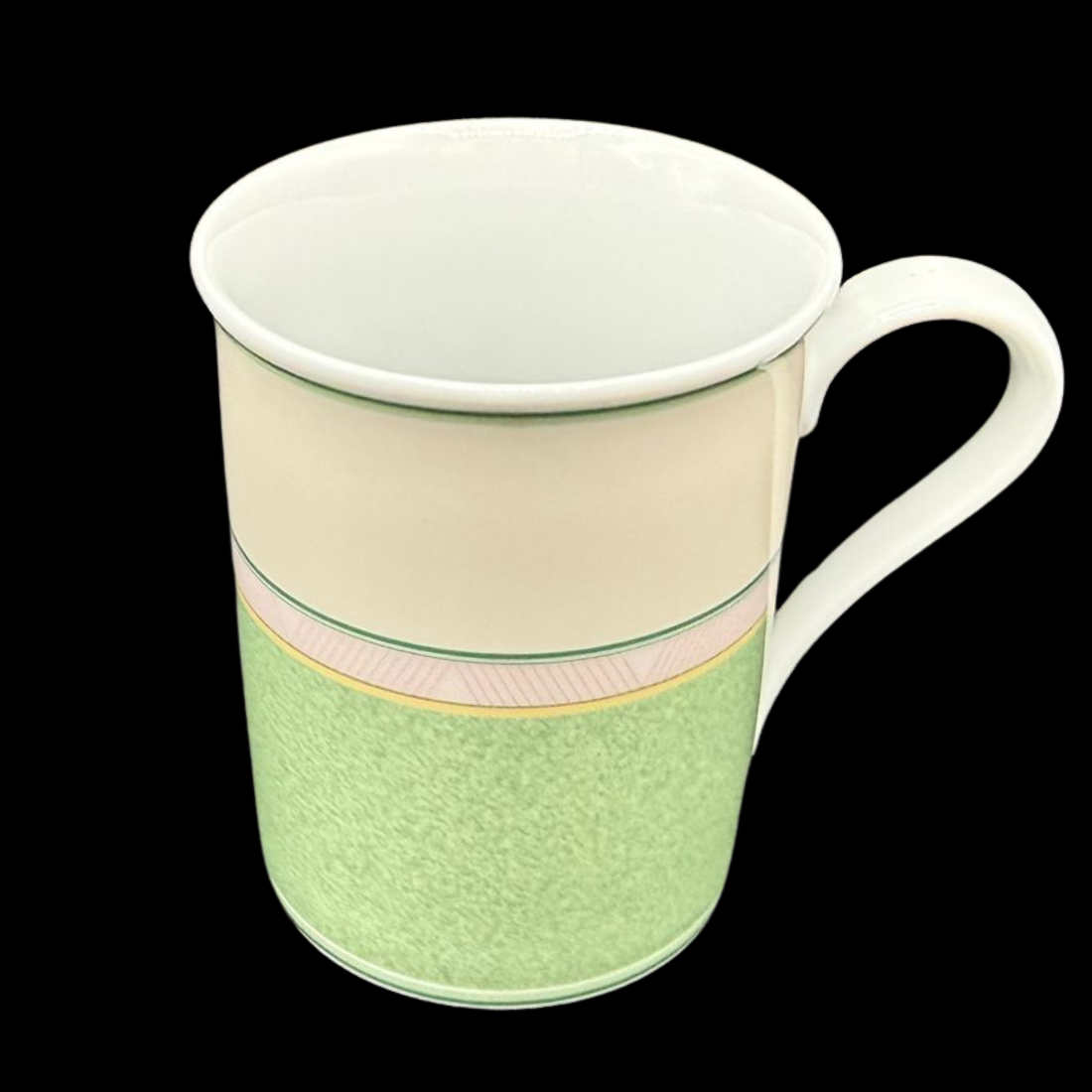 Hutschenreuther Medley Parklane: Henkelbecher / Kaffeebecher - grün