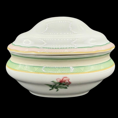 Hutschenreuther Medley Parklane: Porzellandose / Dose - oval - neu