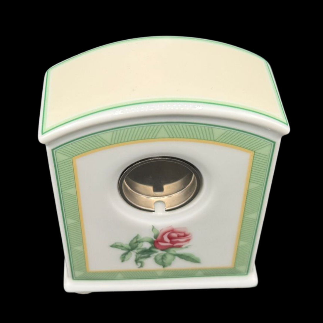 Hutschenreuther Medley Parklane: Uhr / Tischuhr / Kaminuhr ohne Uhrwerk