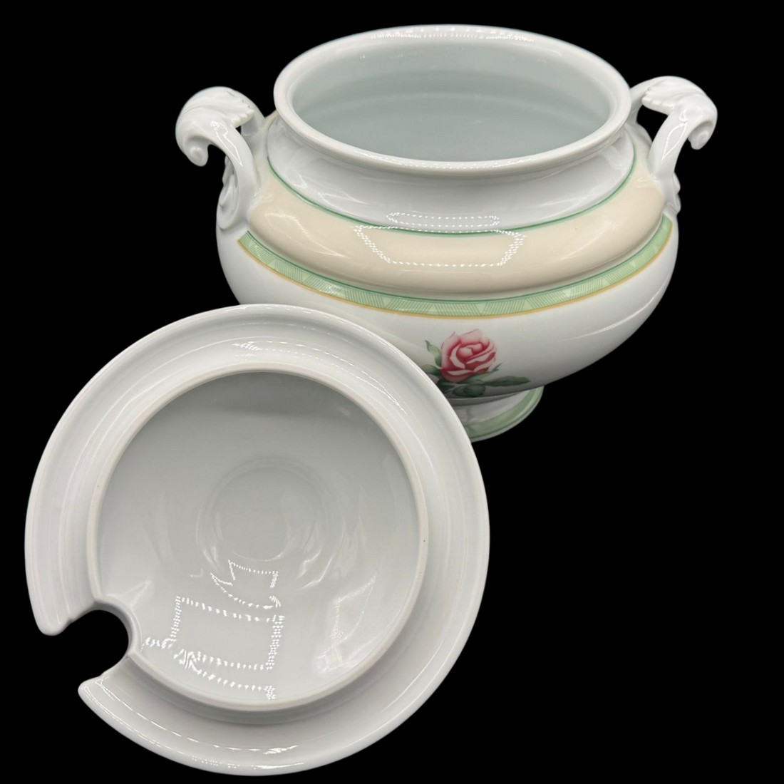 Hutschenreuther Medley Parklane: Suppenterrine / Terrine mit Unterteller