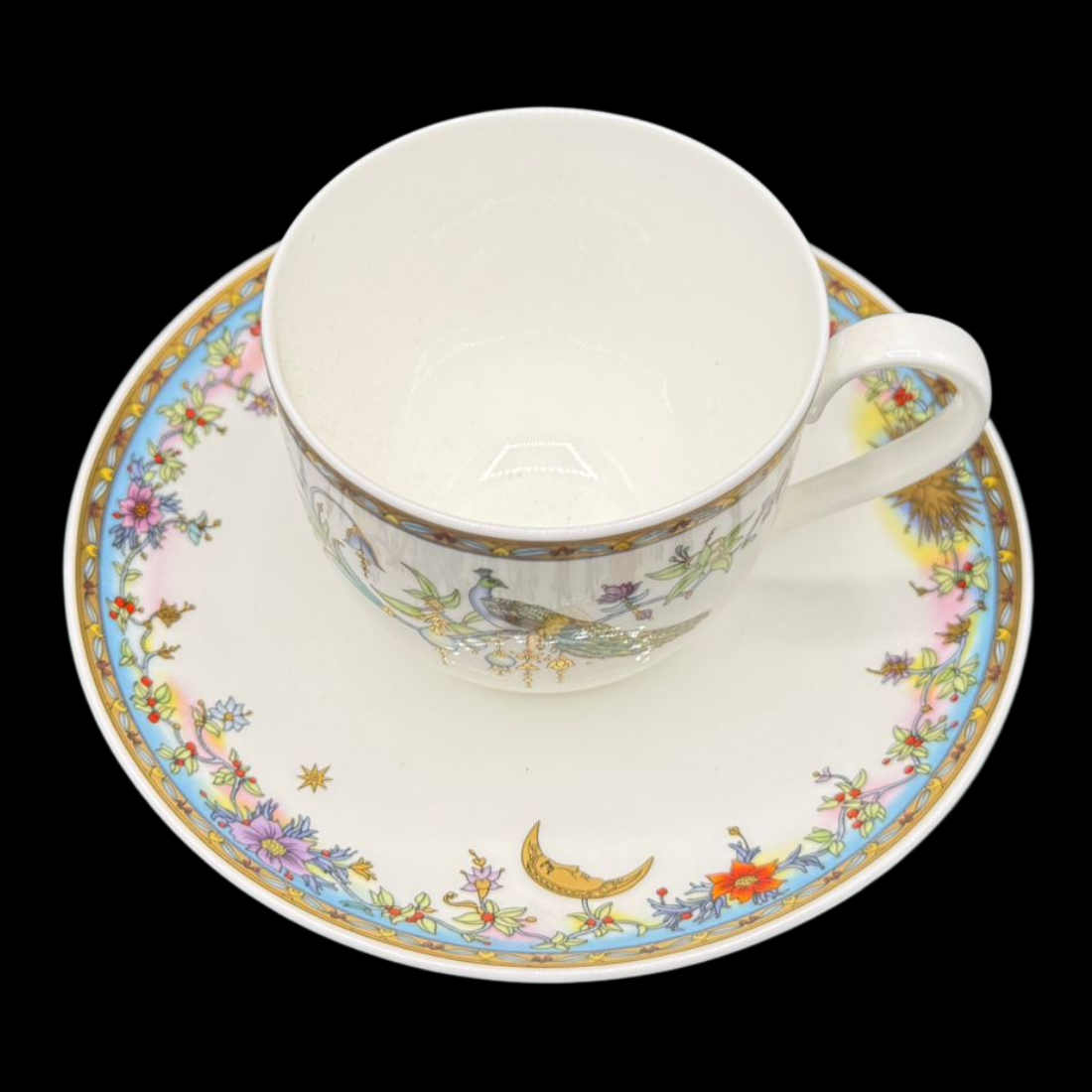 Villeroy & Boch Arabian Fantasy: Kaffeetasse / Tasse mit Unterteller