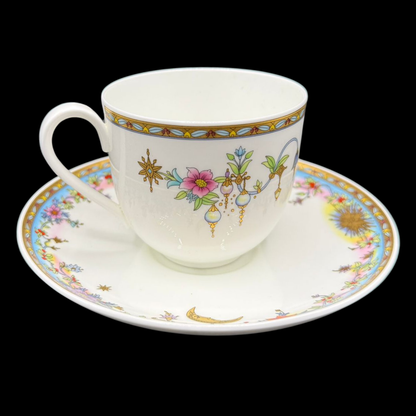 Villeroy & Boch Arabian Fantasy: Kaffeetasse / Tasse mit Unterteller