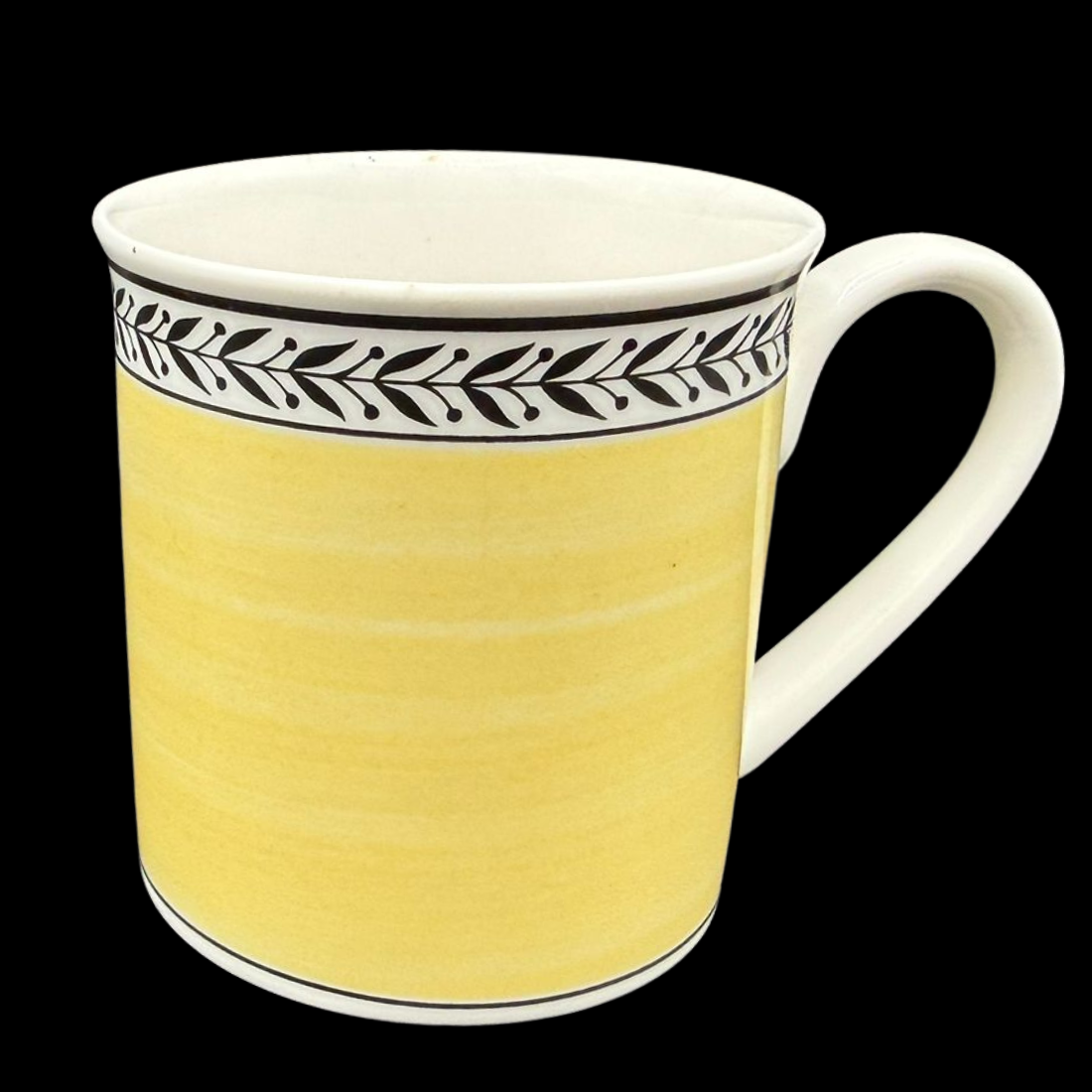 Villeroy & Boch Audun Fleur: Henkelbecher / Kaffeebecher