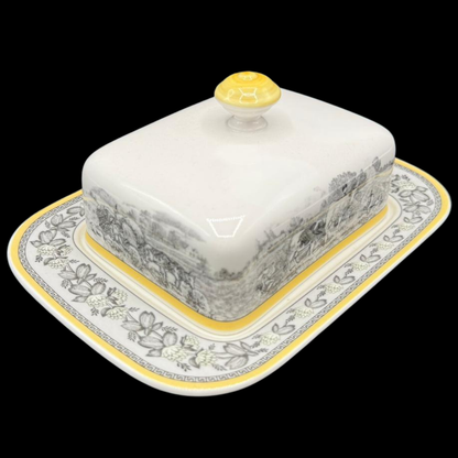 Villeroy & Boch Audun Ferme: Butterdose, zweiteilig - neu und unbenutzt