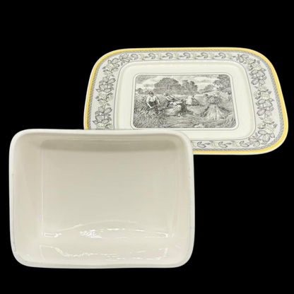 Villeroy & Boch Audun Ferme: Butterdose, zweiteilig - neu und unbenutzt
