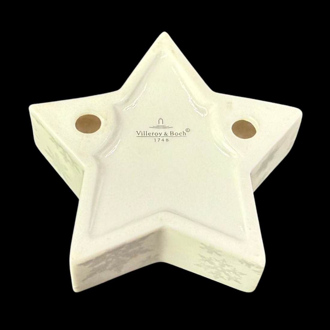 Villeroy & Boch New Modern Christmas: Kerzenhalter / Kerzenständer / Teelichthalter Stern