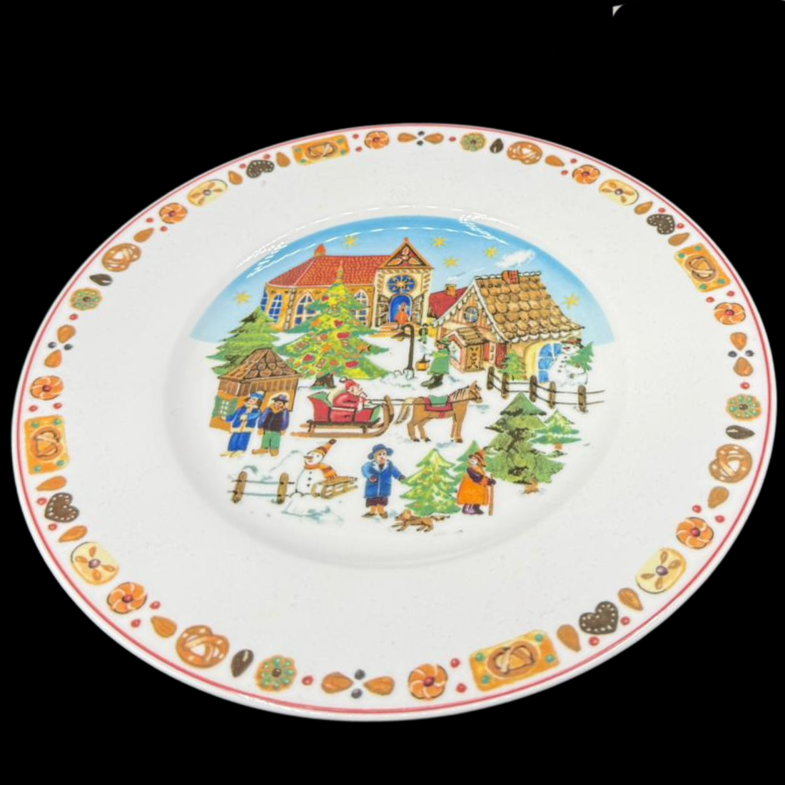 Villeroy & Boch Wunderland / Wonderland: Kuchenteller / Frühstücksteller Weihnachten