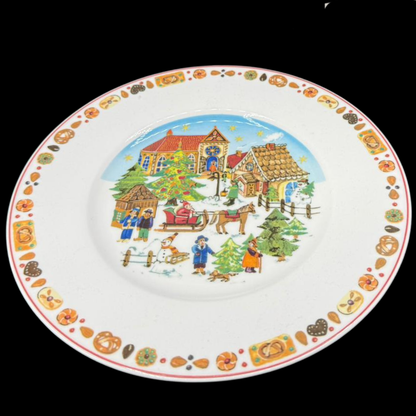 Villeroy & Boch Wunderland / Wonderland: Kuchenteller / Frühstücksteller Weihnachten