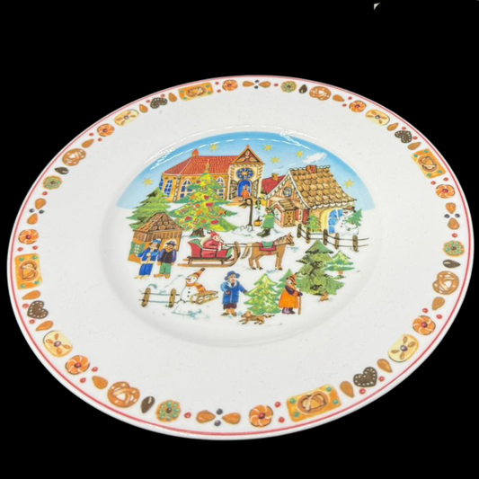 Villeroy & Boch Wunderland / Wonderland: Kuchenteller / Frühstücksteller Weihnachten