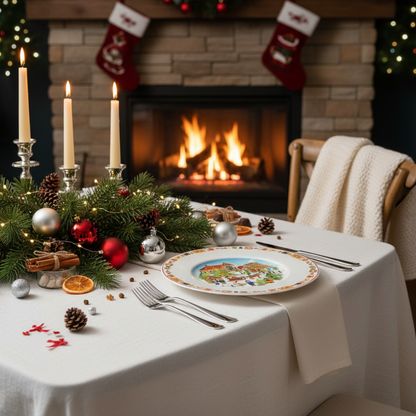 Villeroy & Boch Wunderland / Wonderland: Kuchenteller / Frühstücksteller Weihnachten