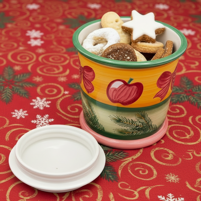 Villeroy & Boch Gallo Winter Season: Gebäckdose / Keksdose - 20 cm