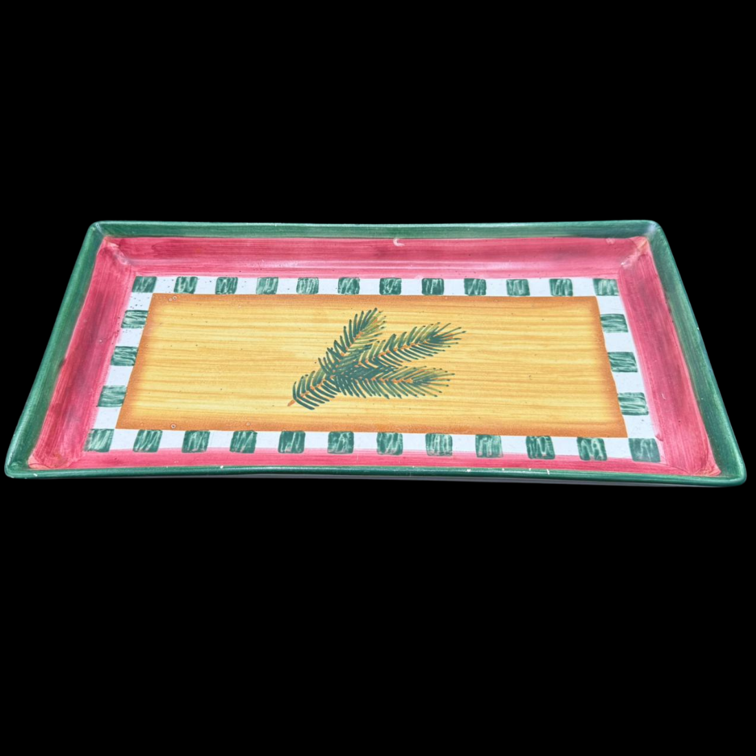 Villeroy & Boch Switch Winter Season Feliz Navidad: Königskuchenplatte / Stollenplatte - beschr.