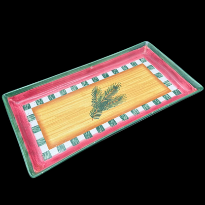 Villeroy & Boch Switch Winter Season Feliz Navidad: Königskuchenplatte / Stollenplatte - beschr.