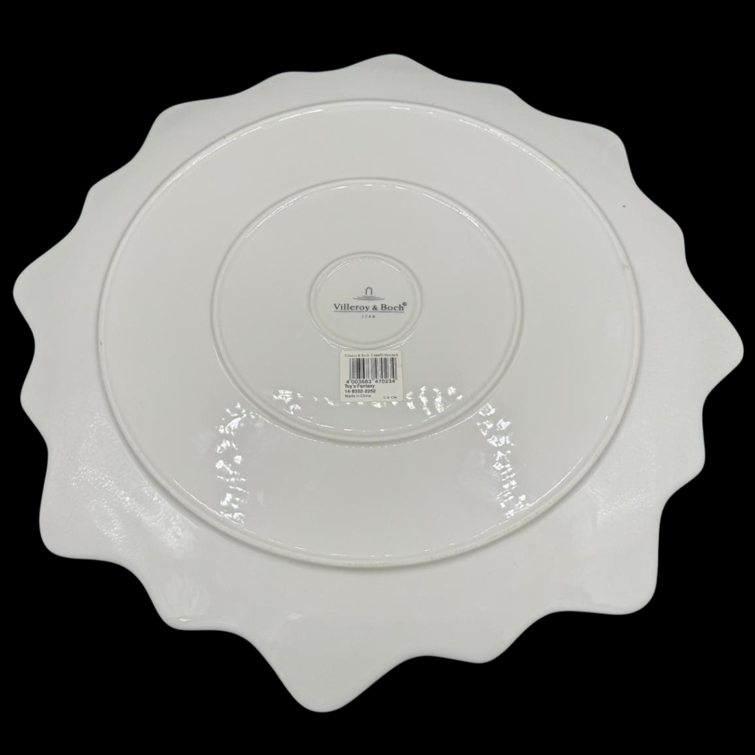 Villeroy & Boch Toy´s Fantasy: Gebäckteller Schlitten Weihnachten - 42 cm - neu