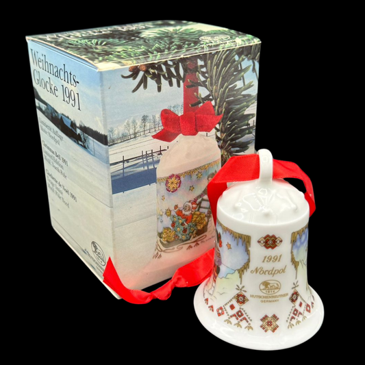 Hutschenreuther Weihnachtsglocke: 1991 Nordpol - neu und in OVP