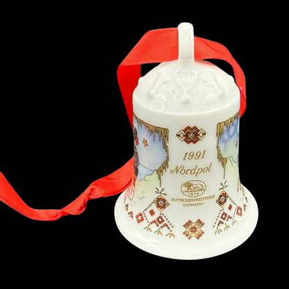 Hutschenreuther Weihnachtsglocke: 1991 Nordpol - neu und in OVP