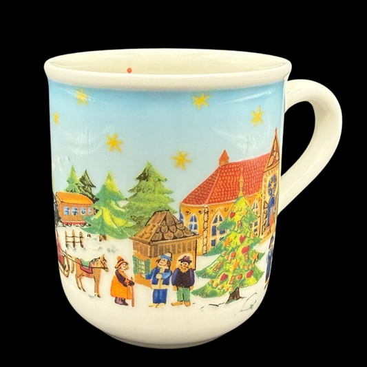 Villeroy & Boch Wunderland / Wonderland: Henkelbecher / Kaffeebecher Weihnachten
