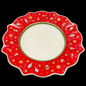Villeroy & Boch Toy's Delight: Suppenteller / tiefer Teller, rot, 26 cm - neu