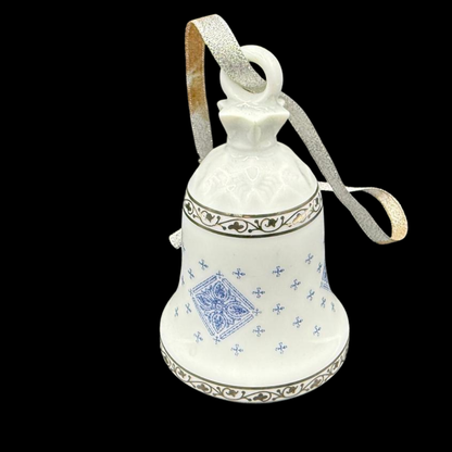 Villeroy & Boch Azurea Noel: Christbaumkugel / Weihnachtskugel / Weihnachtsglocke 3