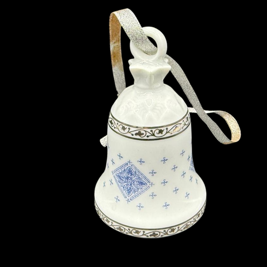 Villeroy & Boch Azurea Noel: Christbaumkugel / Weihnachtskugel / Weihnachtsglocke 3