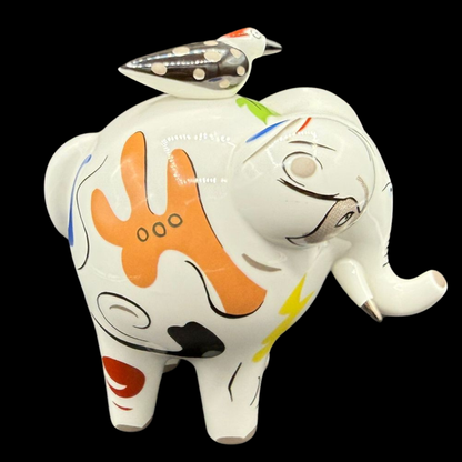 Villeroy & Boch Animal Park: Elefant, groß, mit Vogel - Jumbo