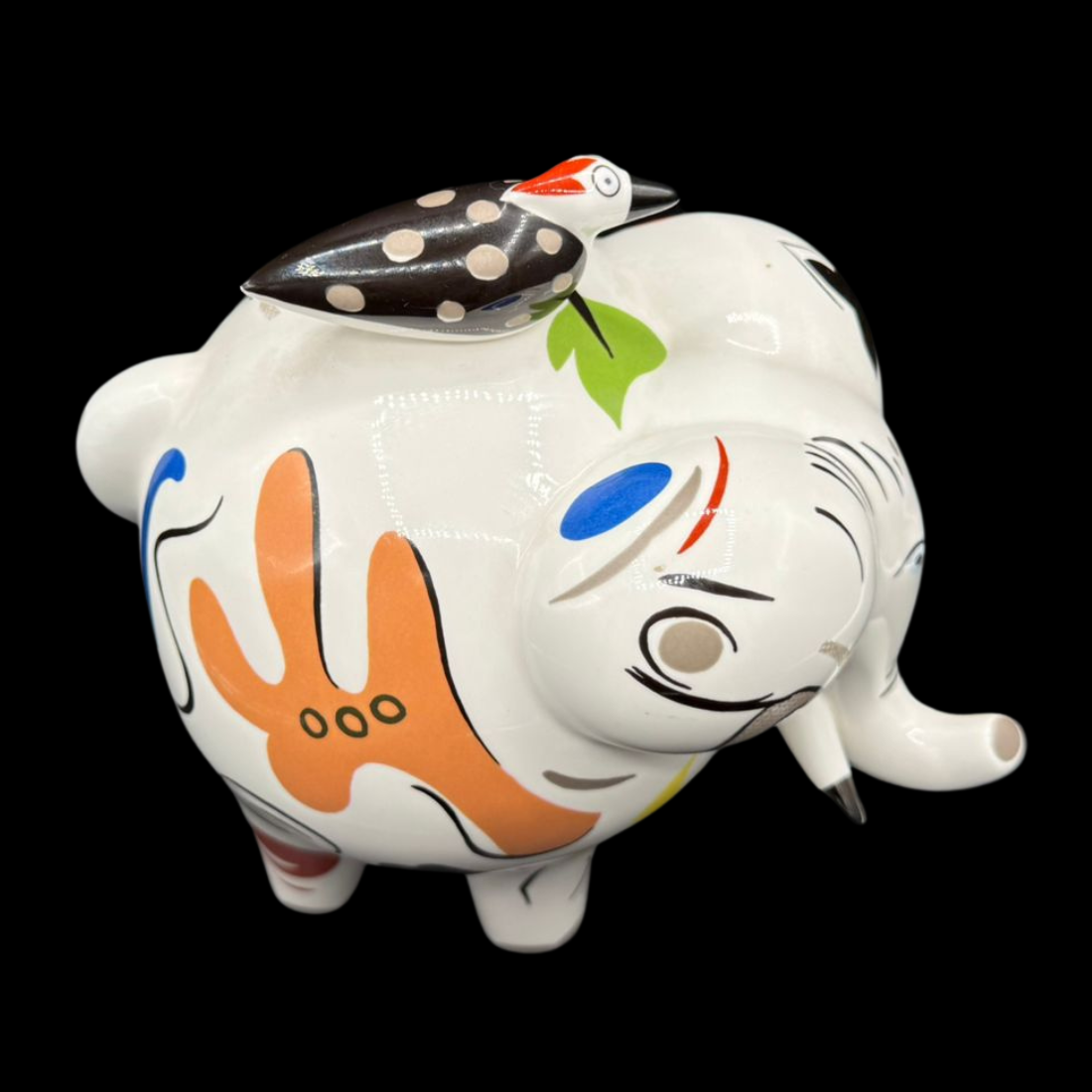 Villeroy & Boch Animal Park: Elefant, groß, mit Vogel - Jumbo