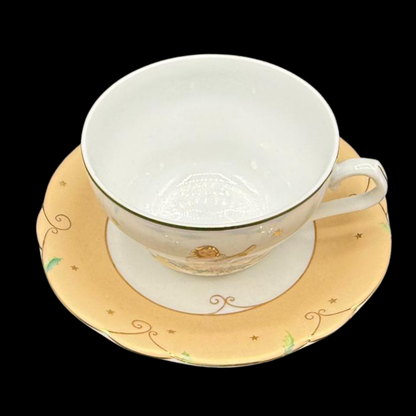 Goebel Weihnachtsgeschirr: Kaffeetasse / Tasse mit Unterteller Engel - neu und unbenutzt