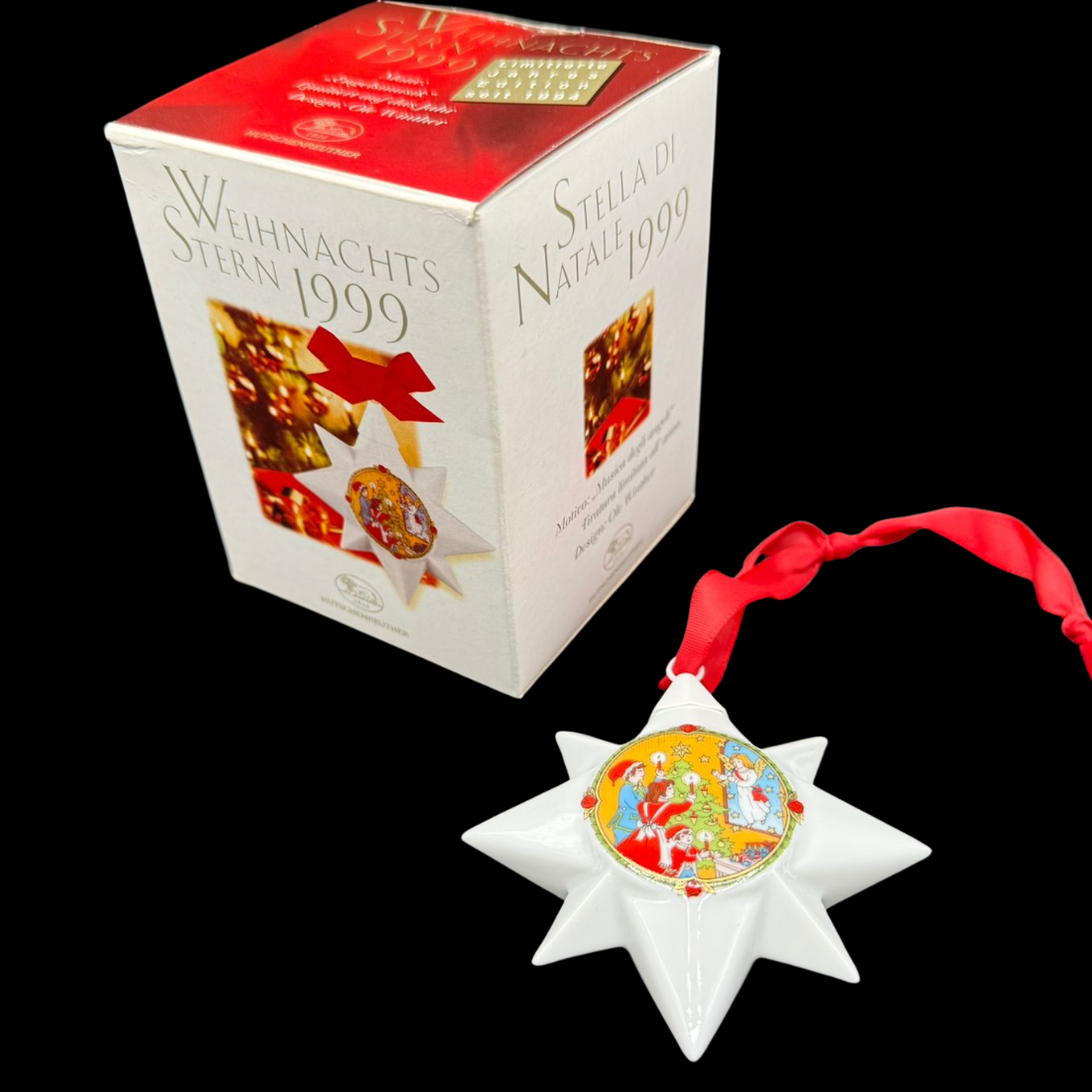 Hutschenreuther Weihnachtsstern: 1999 - neu und in OVP