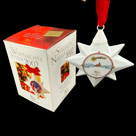 Hutschenreuther Weihnachtsstern: 2002 - neu und in OVP