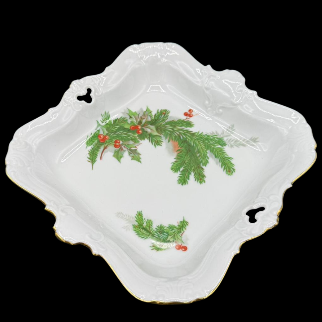 Seltmann Weiden Julia: Gebäckschale / Weihnachtsschale