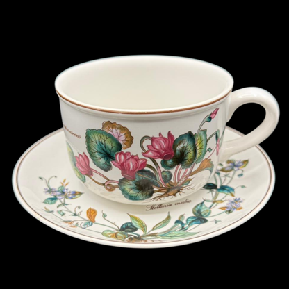 Villeroy & Boch Botanica: Jumbotasse / Frühstückstasse mit Unterteller - XXL - siehe Beschreibung