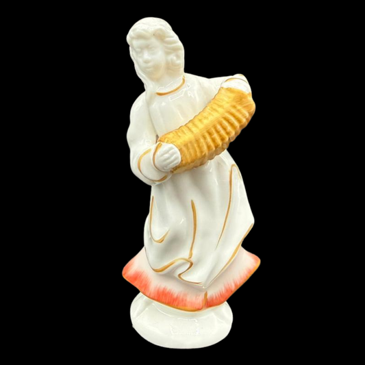 Villeroy & Boch Christmas Angels: Engel mit Ziehharmonika - neu