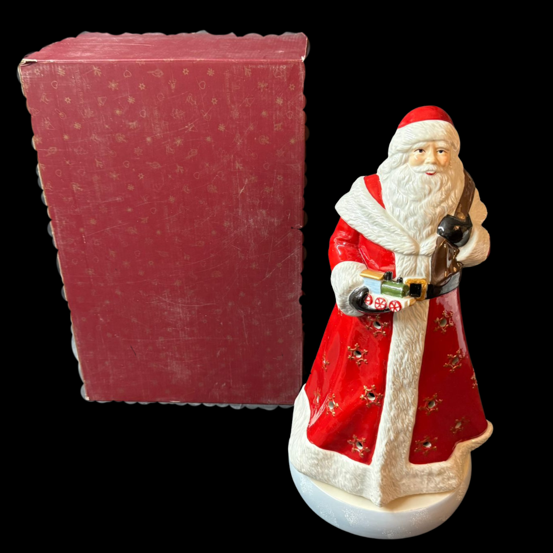 Villeroy & Boch Christmas Toys Memory: Santa / Spieluhr - in Originalverpackung, neu