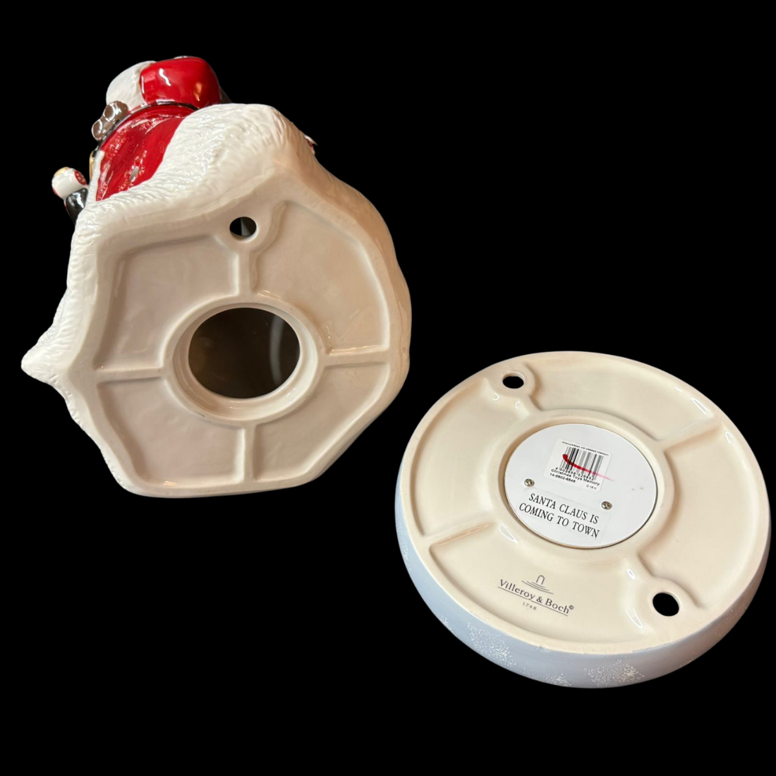 Villeroy & Boch Christmas Toys Memory: Santa / Spieluhr - in Originalverpackung, neu