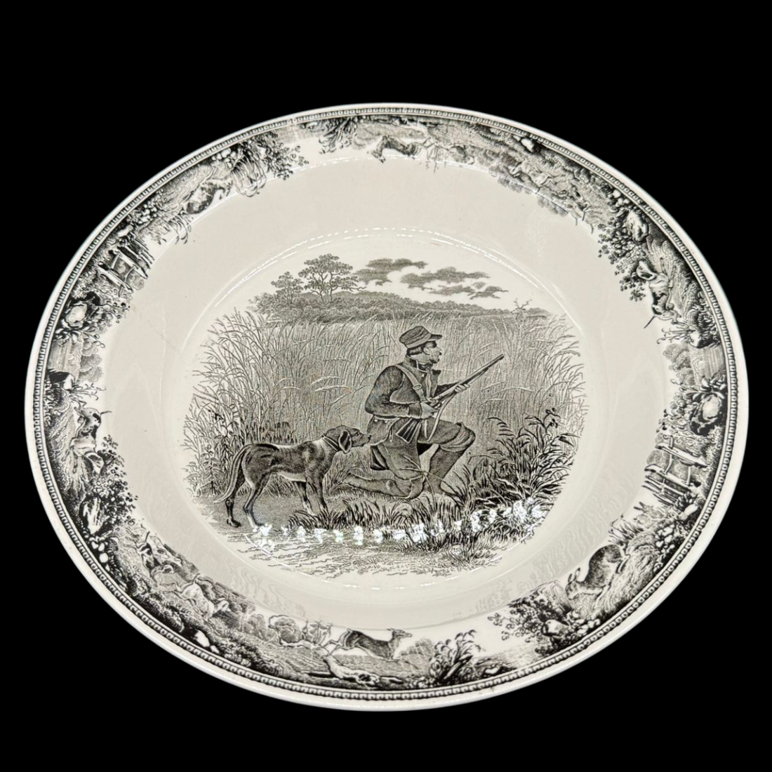 Villeroy & Boch Artemis: Suppenteller / tiefer Teller - Jäger sitzt