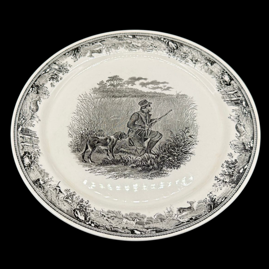 Villeroy & Boch Artemis: Speiseteller / flacher Teller - Jäger sitzt