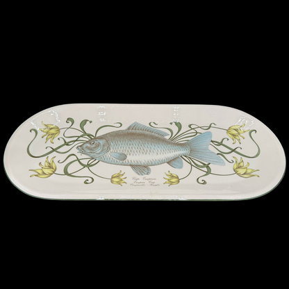 Villeroy & Boch Fischservice Brownidge / Atlantic: Fischplatte Karpfen 52 cm