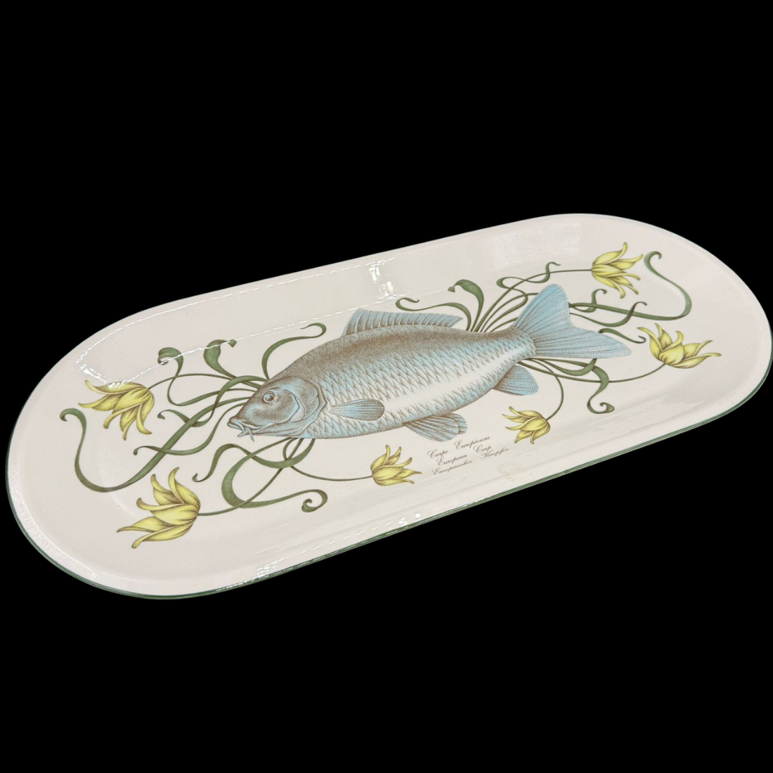 Villeroy & Boch Fischservice Brownidge / Atlantic: Fischplatte Karpfen 52 cm